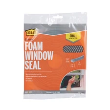 M-D Building Products 02055 Gray LD Foam Weatherstrip 3/16 x 3/8 in. x 17 ft.