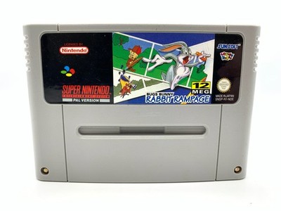 Bugs Bunny: Rabbit Rampage (Super Nintendo) SNES Spiel Modul [Zustand Gut]
