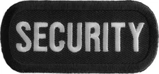 Security Name Tag Patch- 3x1.5 inch - P1187