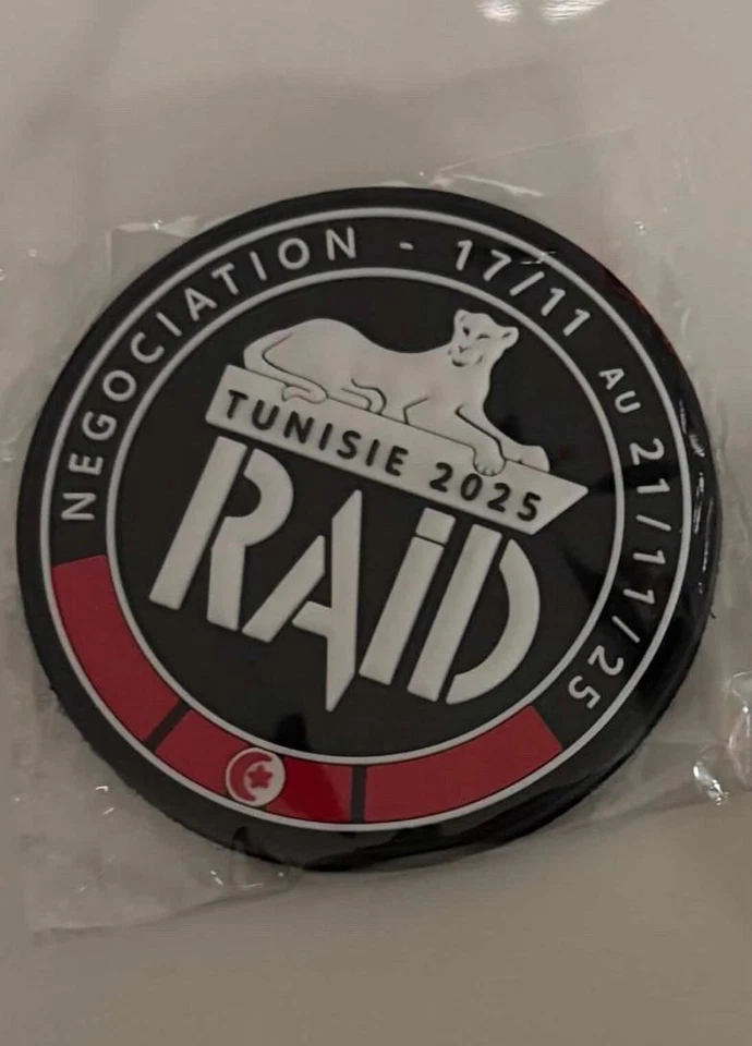 Badge insigne RAID Négociation Tunisie 2025 - - Photo 1/1