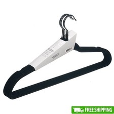 Non Slip Velvet Hangers Adult Clothes Organizer 5 Pack Ultra Slim Notched Hook