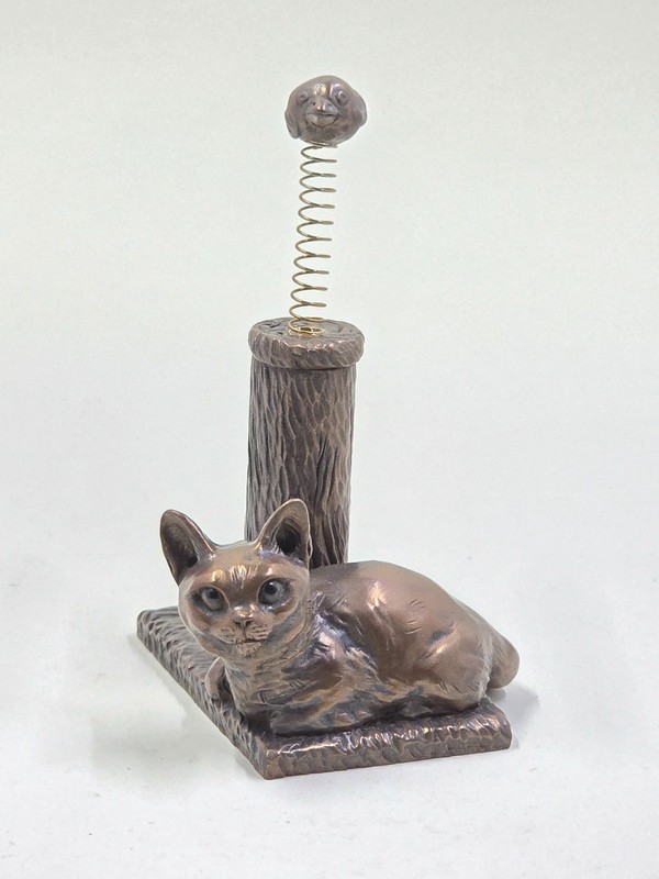 Harmony Kingdom Neil Eyre Solid Bronze Cat Figurine