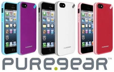 PUREGEAR SLIM SHELL CASE COVER + SCREEN PROTECTOR FOR iPHONE 5 5s SE (2016)