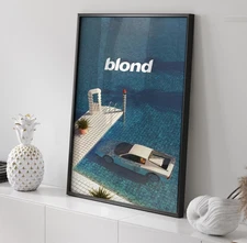 Frank Ocean Blond Poster, Hypebeast Wall Art Print, Printable Music Decor