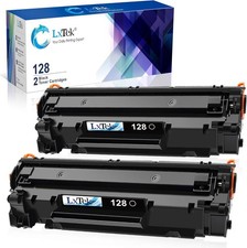 LxTek Compatible Toner Cartridge Replacement for 2PK-CRG128, 2 CN128 Black 