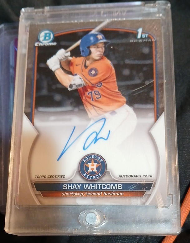 2023 Bowman Chrome Shay Whitcomb