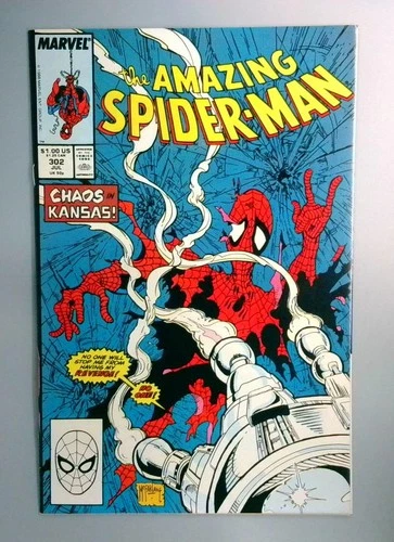 Amazing Spider-Man #302 NM- McFarlane Marvel 1988