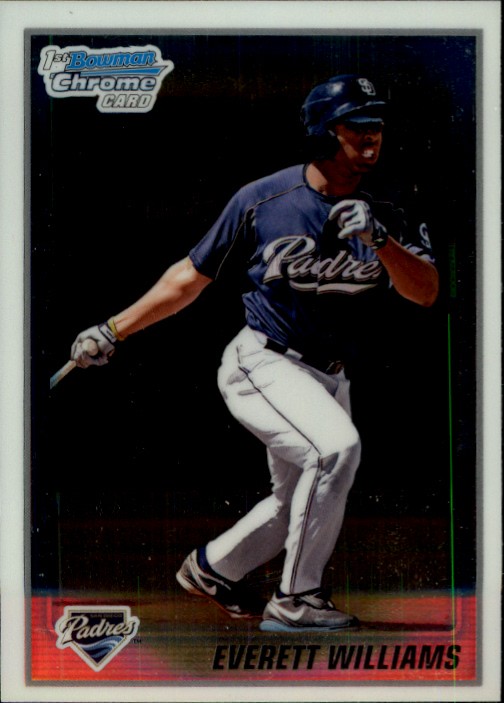 2010 Bowman Chrome Prospects #BCP200A Everett Williams - BB