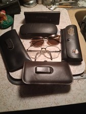 - Eye Glass Frames And Vintage Eye Glass Cases Lot Of 7 Stetson, Ashley