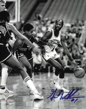 Gus Williams Autographed Signed 8x10 Photo Seattle Supersonics MCS Holo #87362