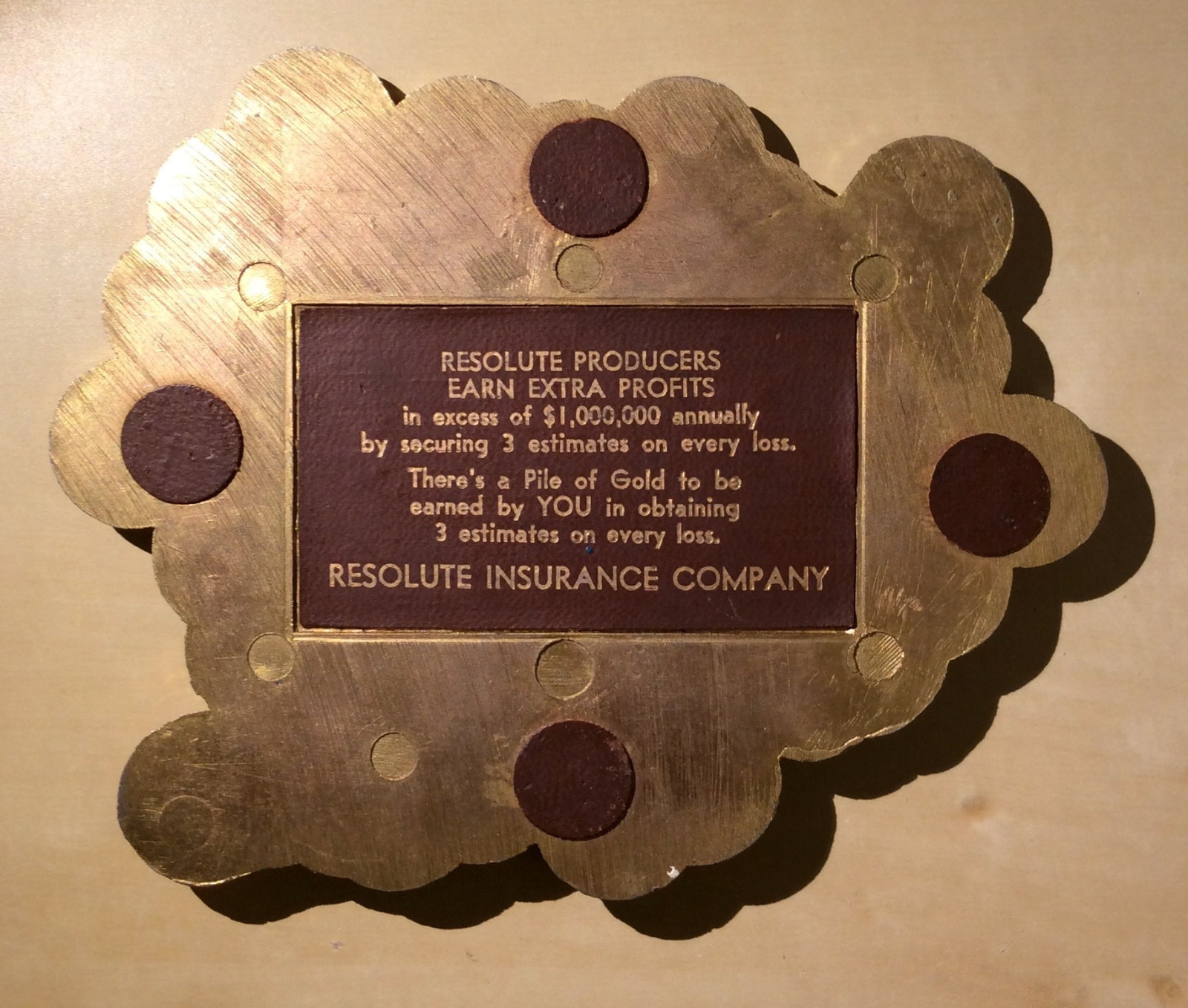 Resolute Insurance Company "Resolute Producers Earn Extra Profits" Pile