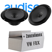 Audison Lautsprecher FüR VW Fox 16Cm Boxen 2-Wege Koax KFZ Einbauset Front TüR