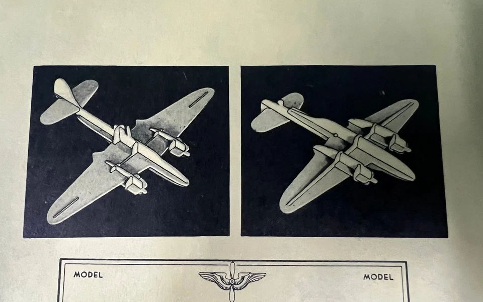 USAAF AIRCRAFT RECOGNITION MODEL A-30 BALTIMORE BOMBER 2/43 - Image 2 of 4