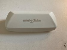 Marie Claire Paris Hard Eyeglasses Case White Blue