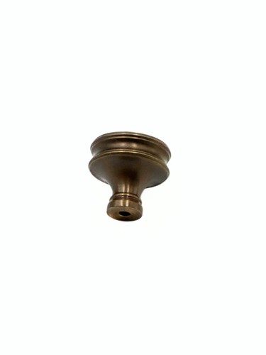 Antique Brass Cabinet Knob – Solid Brass, Vintage Cupboard & Kitchen Door Handle - Picture 4 of 4