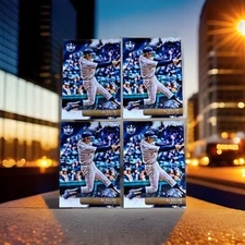 ✨⚾️✨ (4) Al Kaline 2019 Diamond Kings #74 LOT ✨⚾️✨ Detroit Tigers ✨⚾️✨