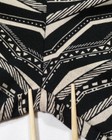 Victoria's Secret Pink Size Large Black Tan Leggings Striped Chevron Cotton  — photo 8