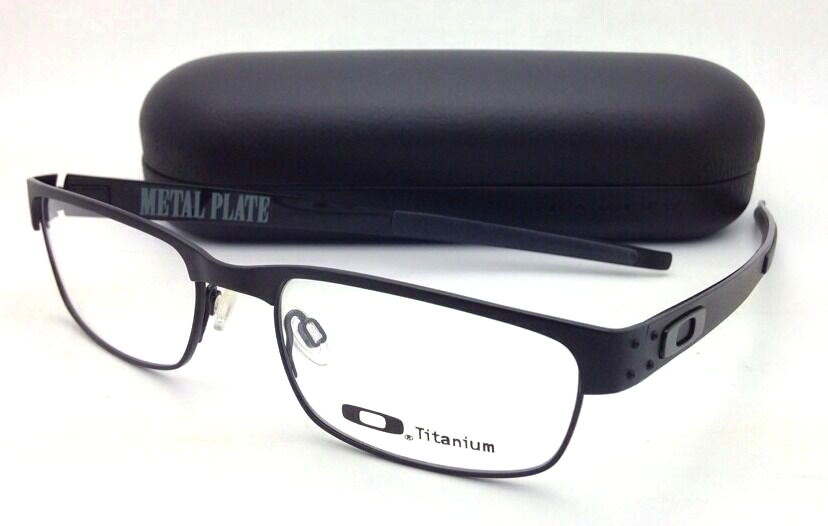 New OAKLEY Titanium Eyeglasses METAL PLATE 22-198 53-18 Matte