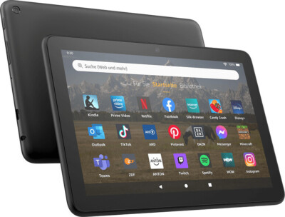 Amazon Fire HD 8 Tablet 8 Zoll HD - 64 GB - Schwarz - NEU OVP