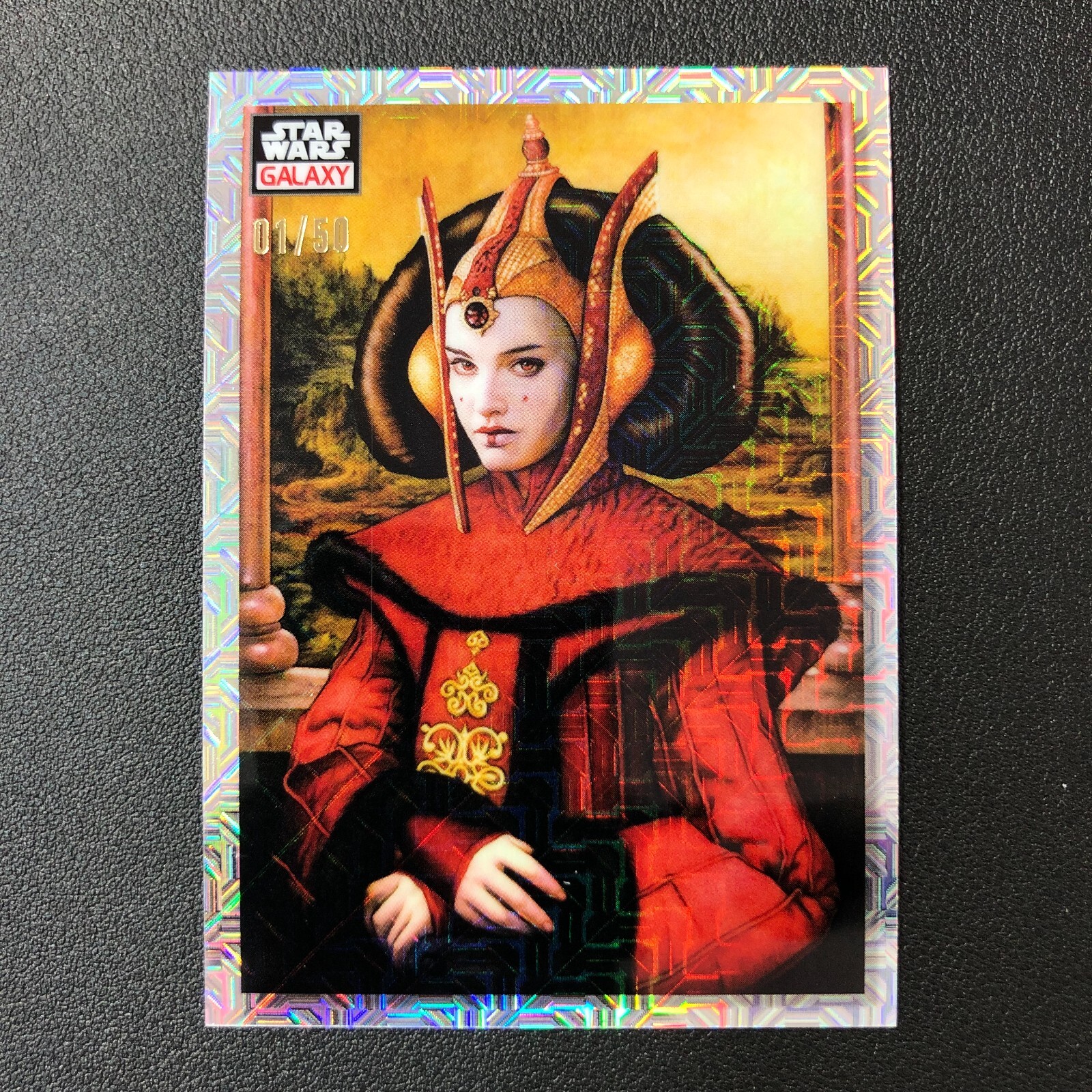 2023 Topps Chrome Star Wars Galaxy #50 A Queen in Portrait Mojo 1/50 yingc57
