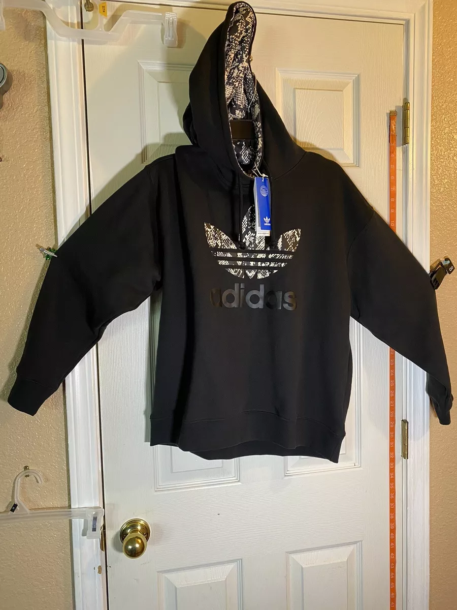 Adidas hoodie logo on best sale sleeves