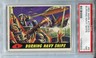 1962 Mars Attacks #6 Burning Navy Ships PSA 7 NM *Set Break*