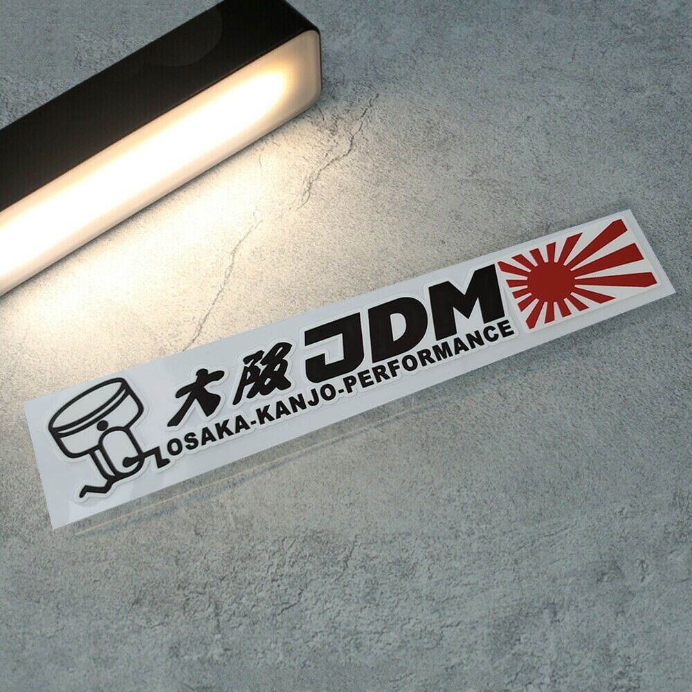 JDM Osaka Kanjo Performance Sticker Decal Car Window Door JDM Osaka Kanjo Performance Sticker Decal Car Window Door