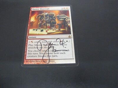 Ravnica: Master Warcraft SIGNED