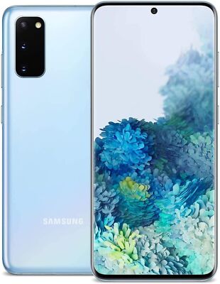 Samsung Galaxy S20 5G G981U 128GB 6.2'' Fully Unlocked OPEN BOX Smartphone Blue