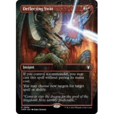Deflecting Swat (borderless) M/NM Magic: The Gathering MTG Deflecting Swat (borderless) M/NM Magic: The Gathering MTG