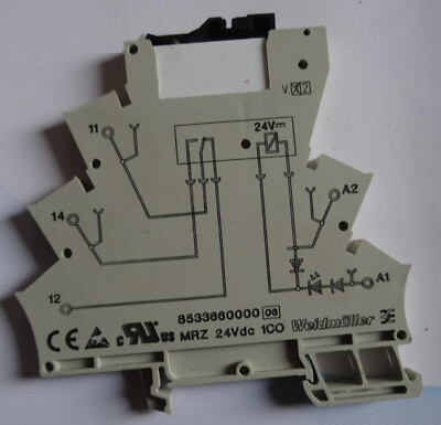 1pcs Weidmuller Micro Relay MRZ 24VDC 1CO , 8533660000 | eBay