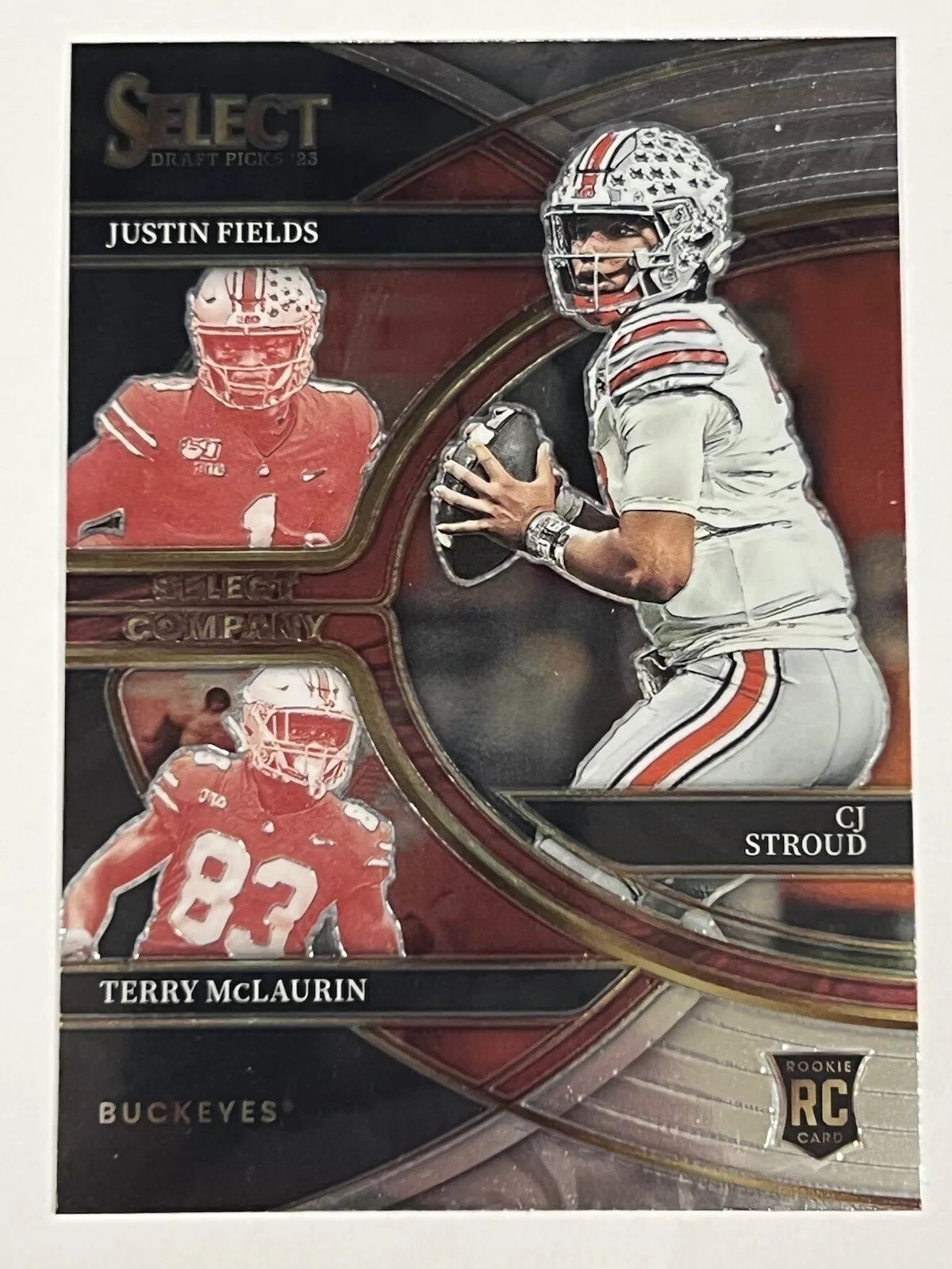 2023 Panini Select Draft Picks - Select Company Silver Prizm #SC-OH  Cj Stroud