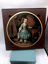 Vintage Pickard China Collectible Plate Children Mexico Sanchez REGINA