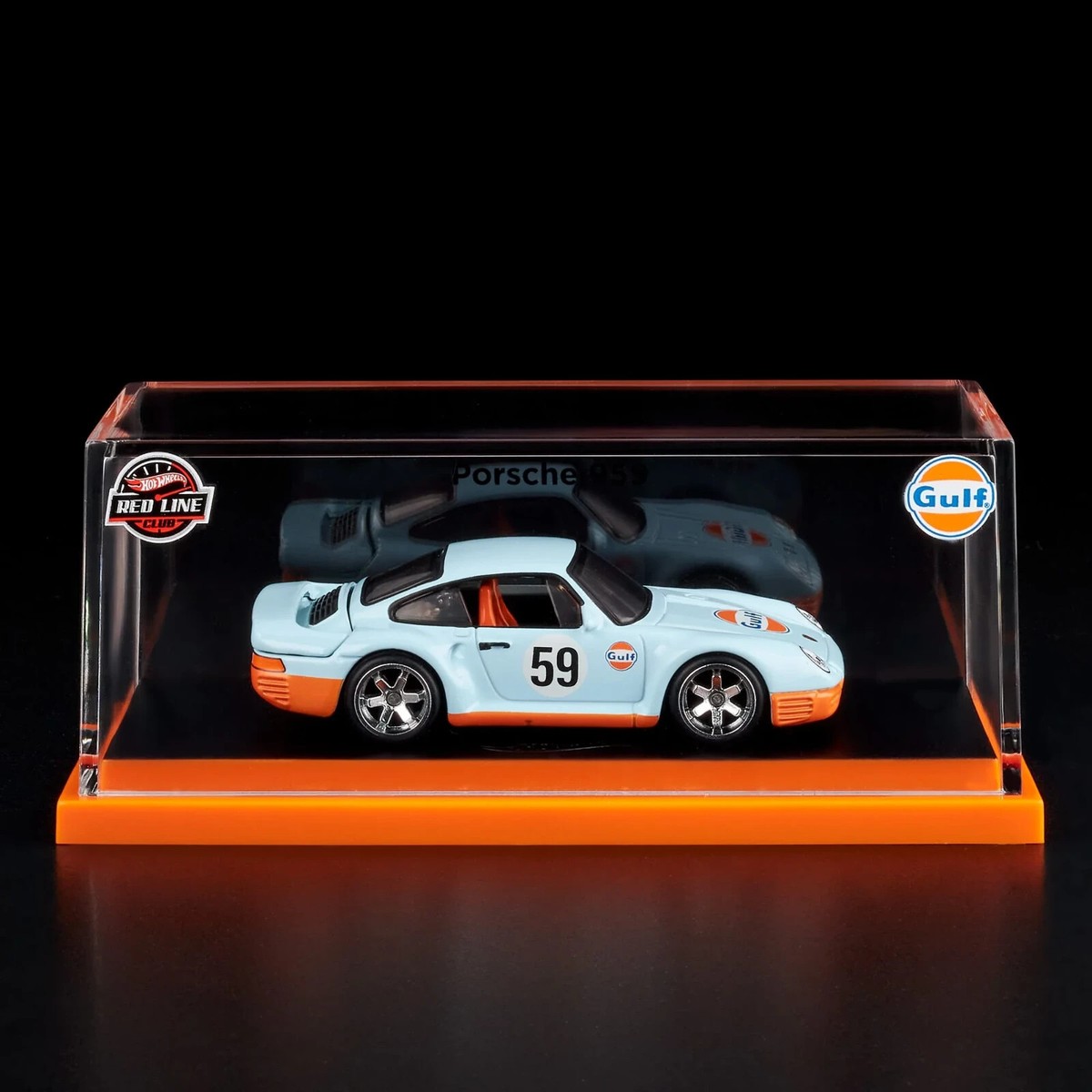 ミニカー HOT WHEELS PORSCHE 959 GULF RLC Hot Wheels Collectors Gulf Porsche 959 Exclusive 2025