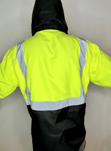 Class 3 Type R XL Safety Jacket Reflective Reverse Tenacious Ergodyne Work Gear image 11