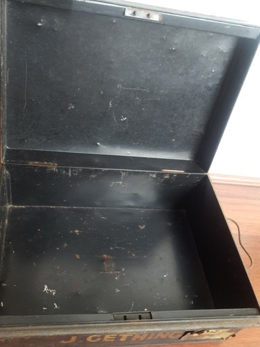 Antique Metal Box Rare - Picture 4 of 4