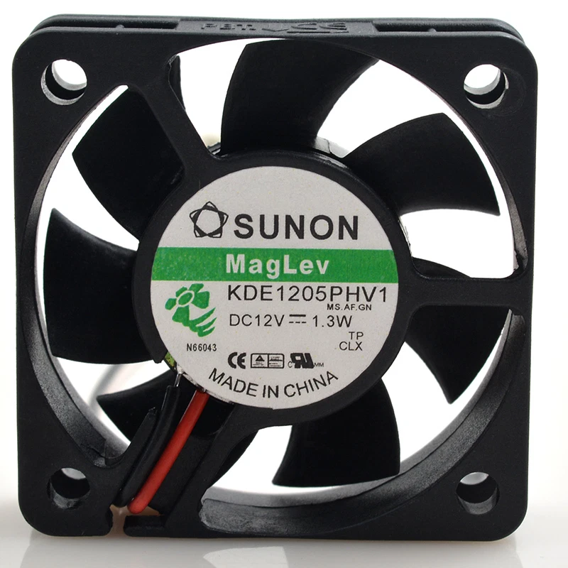 SUNON KDE1205PHV1 DC12V 1.3W 2wire Case/CPU Cooling Fan Fast Shipping 50x50x15mm - Image 2 of 2