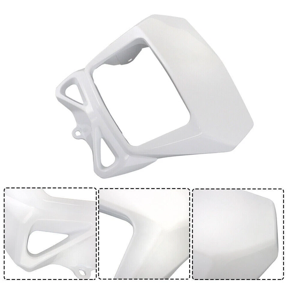 Headlight Cover 51811-29F50-30H For Suzuki DR-Z400S DRZ400SM DR200S DR650SE - Image 2 of 4