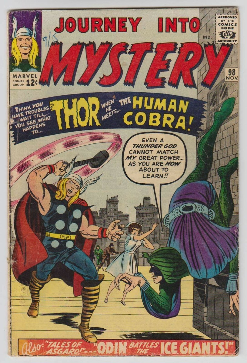 【マーベル】JOURNEY INTO MYSTERY VOL.1＋2【2冊】 Amazon.com: Journey Into Mystery (1952-1966) #96 eBook : Lee