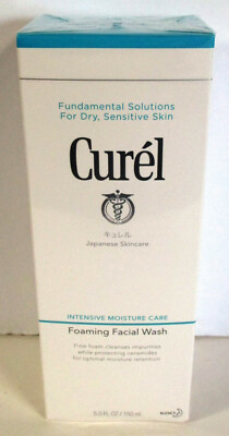 KAO Curel Foaming facial Wash 150ml 5oz New Sealed US Seller