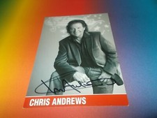Chris Andrews Yesterday Man  signiert signed Autogramm auf Autogrammkarte 