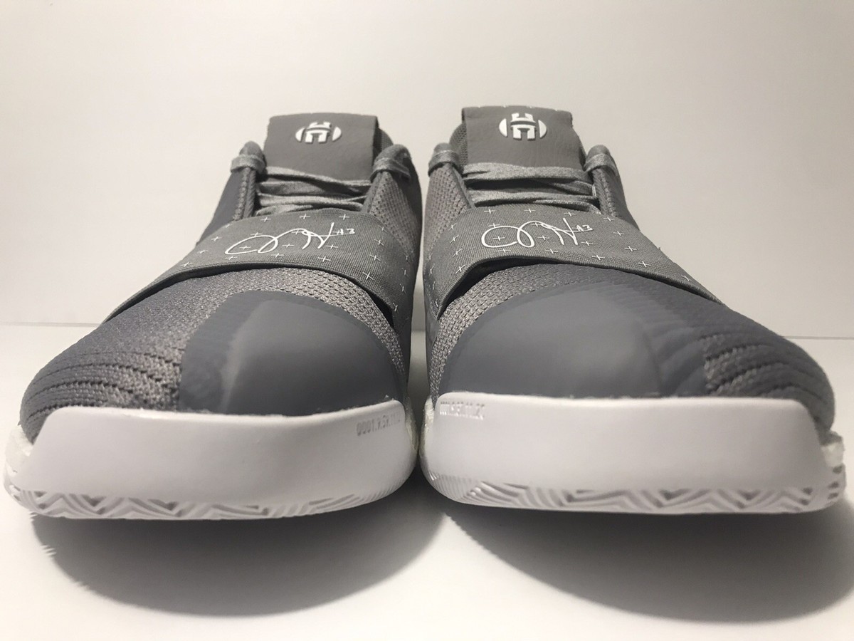 Adidas James Harden XIII Vol 3 Grey/White D97166 Sz 11.5 14