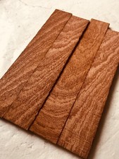 NEW MAHOGANY TIMBER HARDWOOD RIBBON CURL CHARACTER GRAIN BLANK CRAFT HOBBY DIY