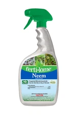 Ferti-lome Neem Oil RTU Spray Plant Insect & Disease Control Organic 32 oz