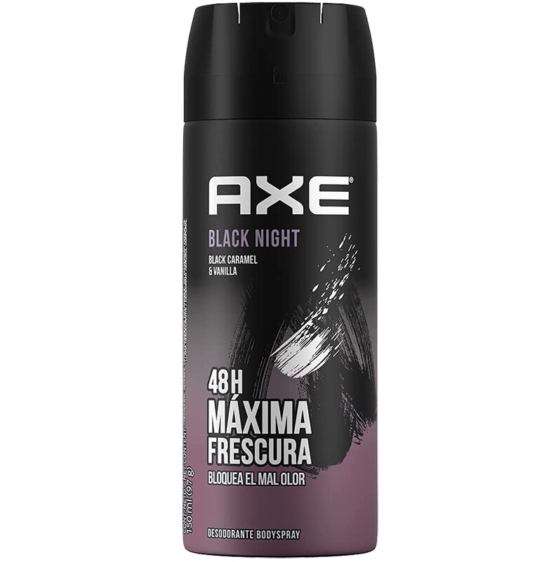 Pack Axe Black Night Mens Deodorant Body Spray, 150ml oz
