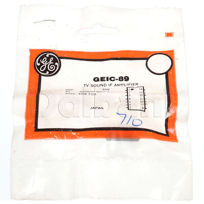 GEIC-89 Original GE Semiconductor ECG710, NTE710