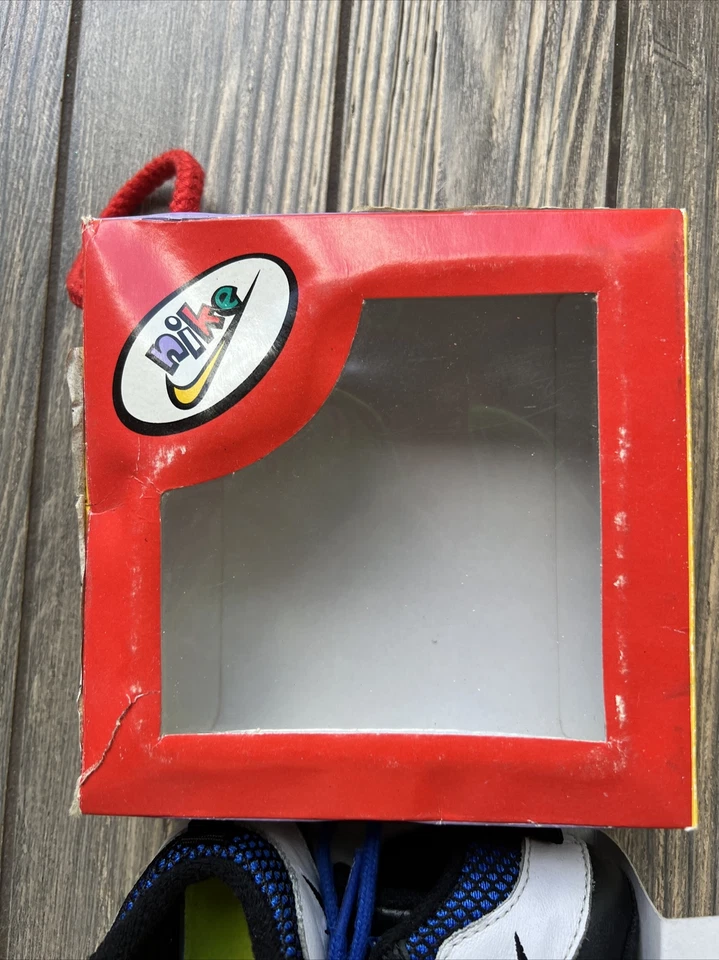 VTG OG Nike Air Max Uptempo 2 Toddler Crib 1994 sz 2 Original Box RARE - Image 2 of 4