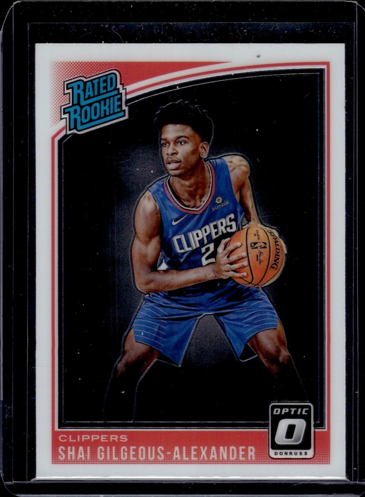 2018-19 Donruss Optic #162 Shai Gilgeous-Alexander RR RC