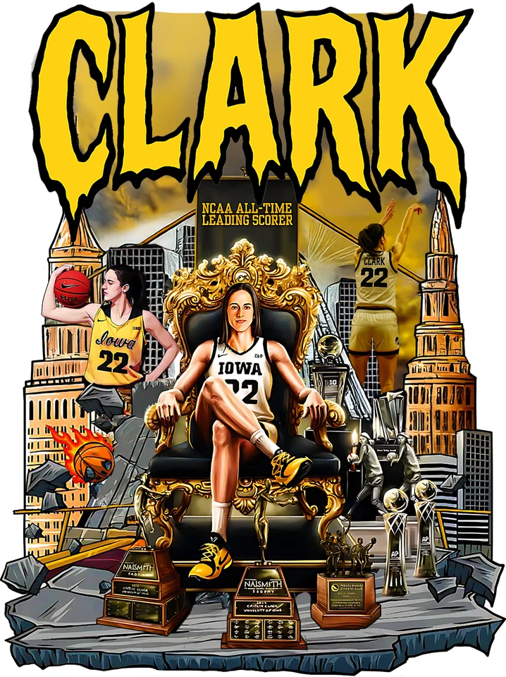 Caitlin Clark Graphic T-Shirt Women's Basketball Men's Unisex Shirt Jersey Gift - Image 2 of 4
