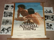A VERY NATURAL THING Original 1974 Folded One-Sheet & Set of 7 Glossy B&W Stills